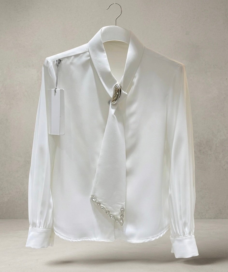 Chemise Fille en Tissu Jessica Dubai ✨
